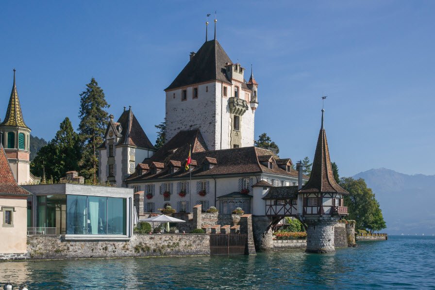 Schloss Oberhofen am Thunersee, Oberhofen am Thunersee, Switzerland